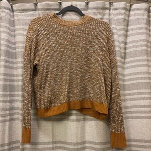 Mustard Yellow Knit Women's Sweater